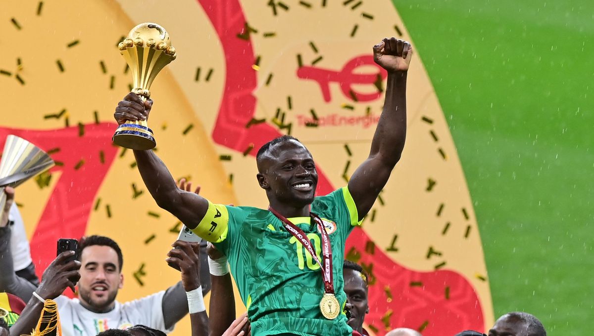 Sadio Mané soulève la Coupe d’Afrique des nations